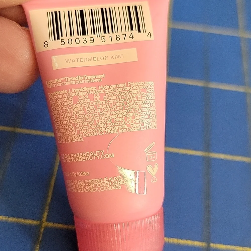 Tower 28 Watermelon Kiwi Lip Gloss 5g New Tube